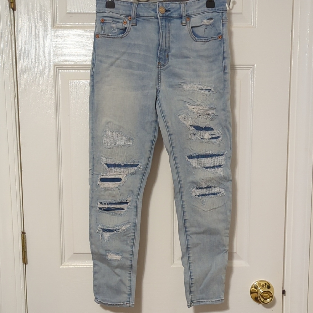 American Eagle Outfitters Light Blue Denim